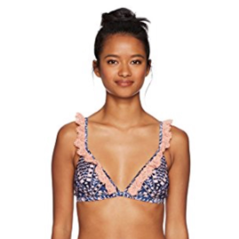 NWT Rip Curl Women's Sun Shadow halter bikini top